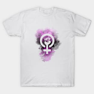 Feminist sign watercolor T-Shirt